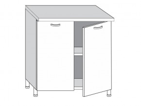 2.80.2 Шкаф-стол на 800мм с 2-мя дверцами в Красноуральске - krasnouralsk.magazinmebel.ru | фото