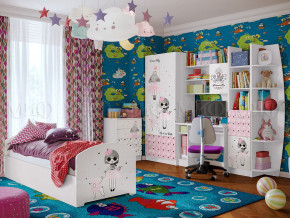 Детская комната Юниор-2 Мальвина в Красноуральске - krasnouralsk.magazinmebel.ru | фото