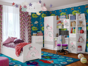 Детская комната Юниор-2 Принцесса 1 в Красноуральске - krasnouralsk.magazinmebel.ru | фото - изображение 1
