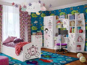 Детская комната Юниор-2 Принцесса в Красноуральске - krasnouralsk.magazinmebel.ru | фото
