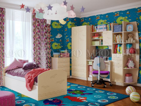 Детская комната Юниор-2 Ваниль в Красноуральске - krasnouralsk.magazinmebel.ru | фото - изображение 1