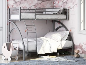 Двухъярусная кровать Виньола 2 Серая в Красноуральске - krasnouralsk.magazinmebel.ru | фото