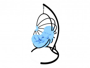 Кокон Веер без ротанга голубая подушка в Красноуральске - krasnouralsk.magazinmebel.ru | фото