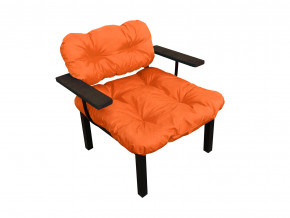 Кресло Дачное оранжевая подушка в Красноуральске - krasnouralsk.magazinmebel.ru | фото