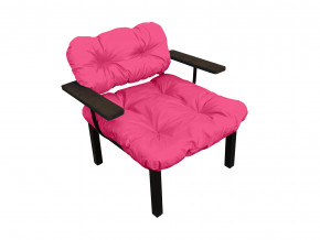 Кресло Дачное розовая подушка в Красноуральске - krasnouralsk.magazinmebel.ru | фото - изображение 1