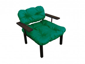Кресло Дачное зелёная подушка в Красноуральске - krasnouralsk.magazinmebel.ru | фото - изображение 1