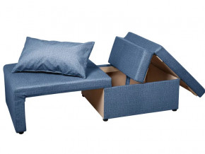 Кресло-кровать Милена велюр синий в Красноуральске - krasnouralsk.magazinmebel.ru | фото - изображение 2