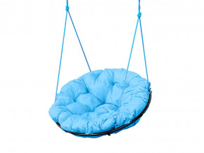 Кресло Папасан подвесное голубая подушка в Красноуральске - krasnouralsk.magazinmebel.ru | фото