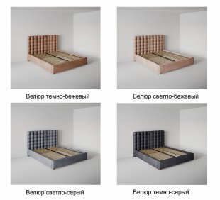 Кровать Венеция 1.4 м с ортопедическим основанием в Красноуральске - krasnouralsk.magazinmebel.ru | фото - изображение 6
