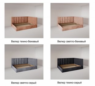 Кровать Вертикаль угловая 1.2 м с ортопедическим основанием в Красноуральске - krasnouralsk.magazinmebel.ru | фото - изображение 6
