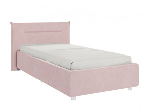 Кровать Альба 900 велюр нежно-розовый в Красноуральске - krasnouralsk.magazinmebel.ru | фото