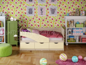 Кровать Бабочки 1600 Ваниль в Красноуральске - krasnouralsk.magazinmebel.ru | фото - изображение 1