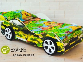 Кровать детская машина Хаки в Красноуральске - krasnouralsk.magazinmebel.ru | фото - изображение 2
