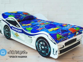 Кровать детская машина Полиции в Красноуральске - krasnouralsk.magazinmebel.ru | фото - изображение 1