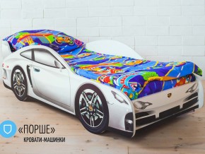 Кровать детская машинка Порше в Красноуральске - krasnouralsk.magazinmebel.ru | фото - изображение 1
