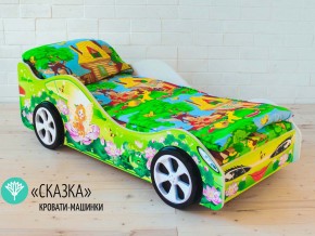 Кровать детская машинка Сказка в Красноуральске - krasnouralsk.magazinmebel.ru | фото - изображение 2