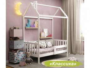 Кровать Домик Аист-1 Классика белый 1800х900 в Красноуральске - krasnouralsk.magazinmebel.ru | фото