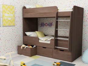 Кровать двухъярусная Малыш двойняшка бодега в Красноуральске - krasnouralsk.magazinmebel.ru | фото