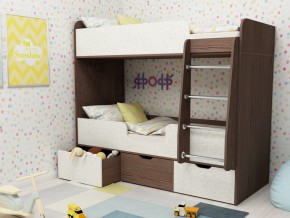 Кровать двухъярусная Малыш двойняшка бодега-феритейл в Красноуральске - krasnouralsk.magazinmebel.ru | фото - изображение 1