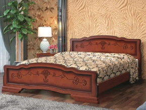 Кровать Карина-6 1200 Орех в Красноуральске - krasnouralsk.magazinmebel.ru | фото