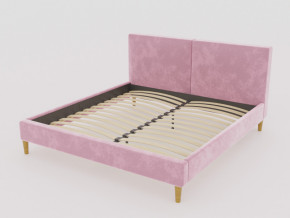 Кровать Линси 1200 розовый в Красноуральске - krasnouralsk.magazinmebel.ru | фото - изображение 1