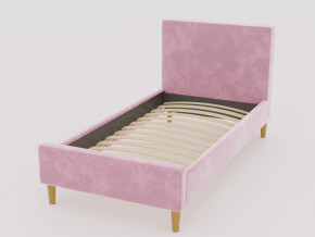 Кровать Линси 900 розовый в Красноуральске - krasnouralsk.magazinmebel.ru | фото