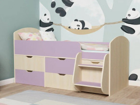 Кровать Малыш-7 Дуб-Ирис в Красноуральске - krasnouralsk.magazinmebel.ru | фото - изображение 1