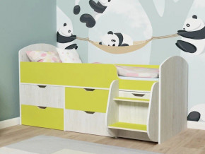 Кровать Малыш-7 Винтербер-Лайм в Красноуральске - krasnouralsk.magazinmebel.ru | фото - изображение 1