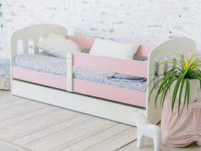 Кровать Малыш с ящиком розовый в Красноуральске - krasnouralsk.magazinmebel.ru | фото