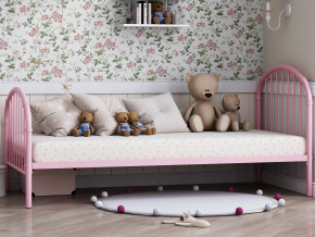 Кровать металлическая Эвора-1 Розовый в Красноуральске - krasnouralsk.magazinmebel.ru | фото