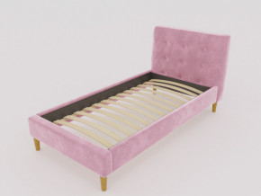 Кровать Пайли 900 розовый в Красноуральске - krasnouralsk.magazinmebel.ru | фото