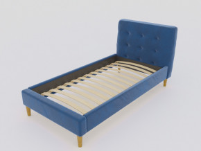Кровать Пайли 900 синий в Красноуральске - krasnouralsk.magazinmebel.ru | фото