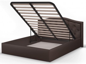 Кровать подъемная Стелла 1400 коричневая в Красноуральске - krasnouralsk.magazinmebel.ru | фото - изображение 2
