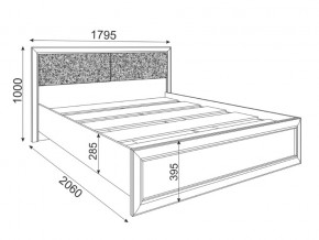 Кровать с настилом 1600 Саванна М05 в Красноуральске - krasnouralsk.magazinmebel.ru | фото - изображение 2