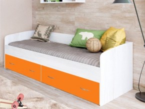 Кровать с выкатными ящиками Винтерберг, оранжевый в Красноуральске - krasnouralsk.magazinmebel.ru | фото - изображение 1