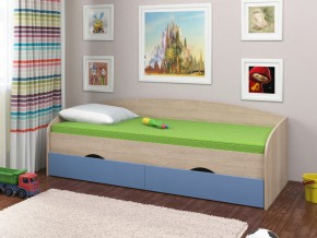 Кровать Соня 2 сонома-голубой в Красноуральске - krasnouralsk.magazinmebel.ru | фото - изображение 1