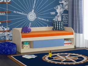 Кровать Соня 4 дуб молочный-голубой в Красноуральске - krasnouralsk.magazinmebel.ru | фото