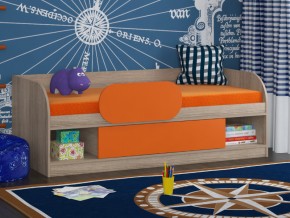 Кровать Соня 4 сонома-оранжевый в Красноуральске - krasnouralsk.magazinmebel.ru | фото - изображение 3
