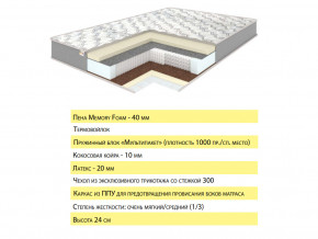 Матрас Эмма 90х200 в Красноуральске - krasnouralsk.magazinmebel.ru | фото - изображение 2