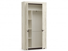 Шкаф для одежды 33.18 Лючия бетон в Красноуральске - krasnouralsk.magazinmebel.ru | фото - изображение 2