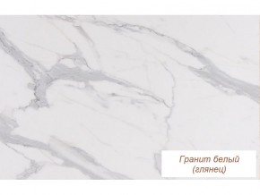 Столешница Гранит белый глянец 26 мм в Красноуральске - krasnouralsk.magazinmebel.ru | фото - изображение 1